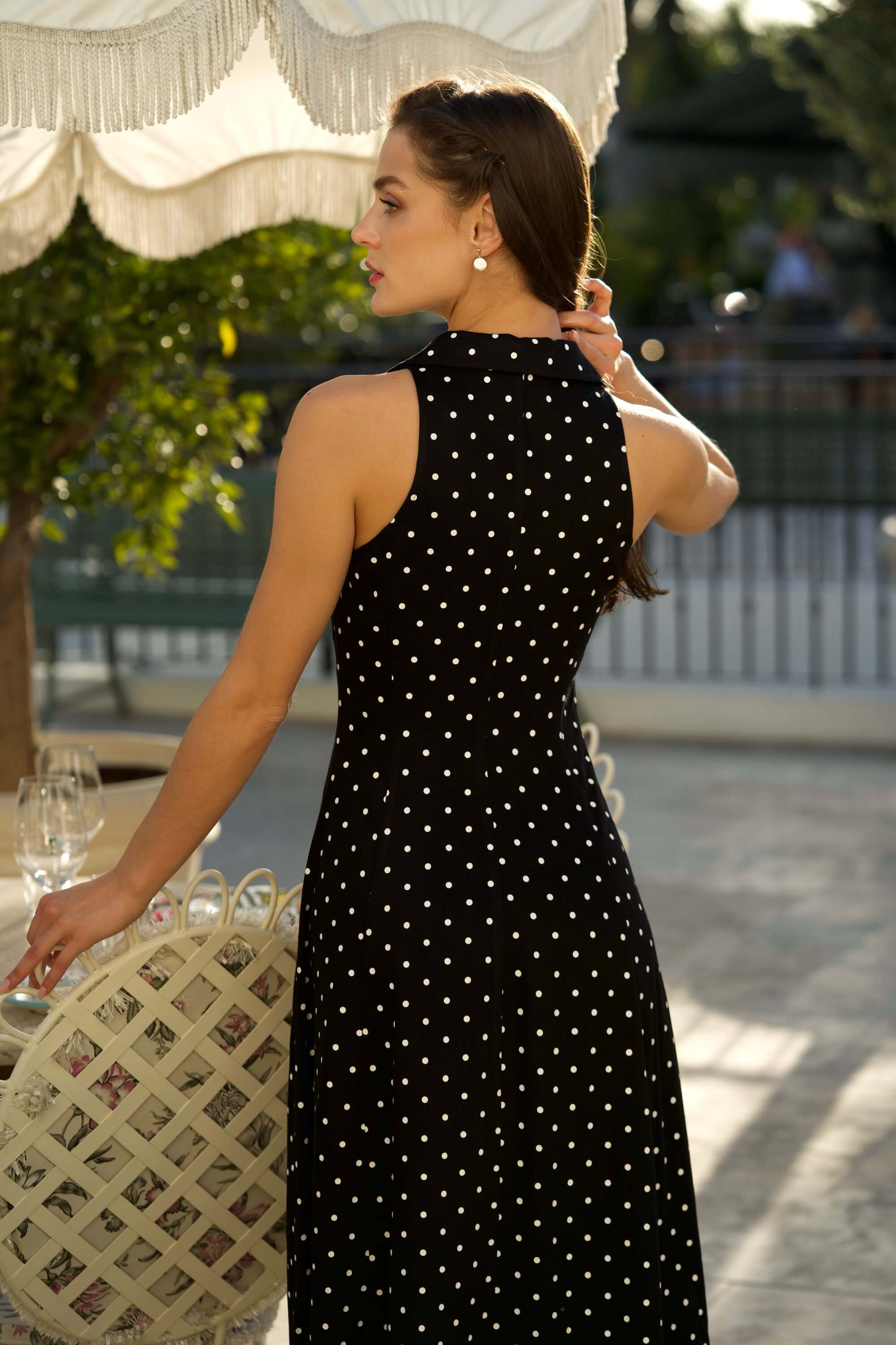 Clarice Polka Dot Dress