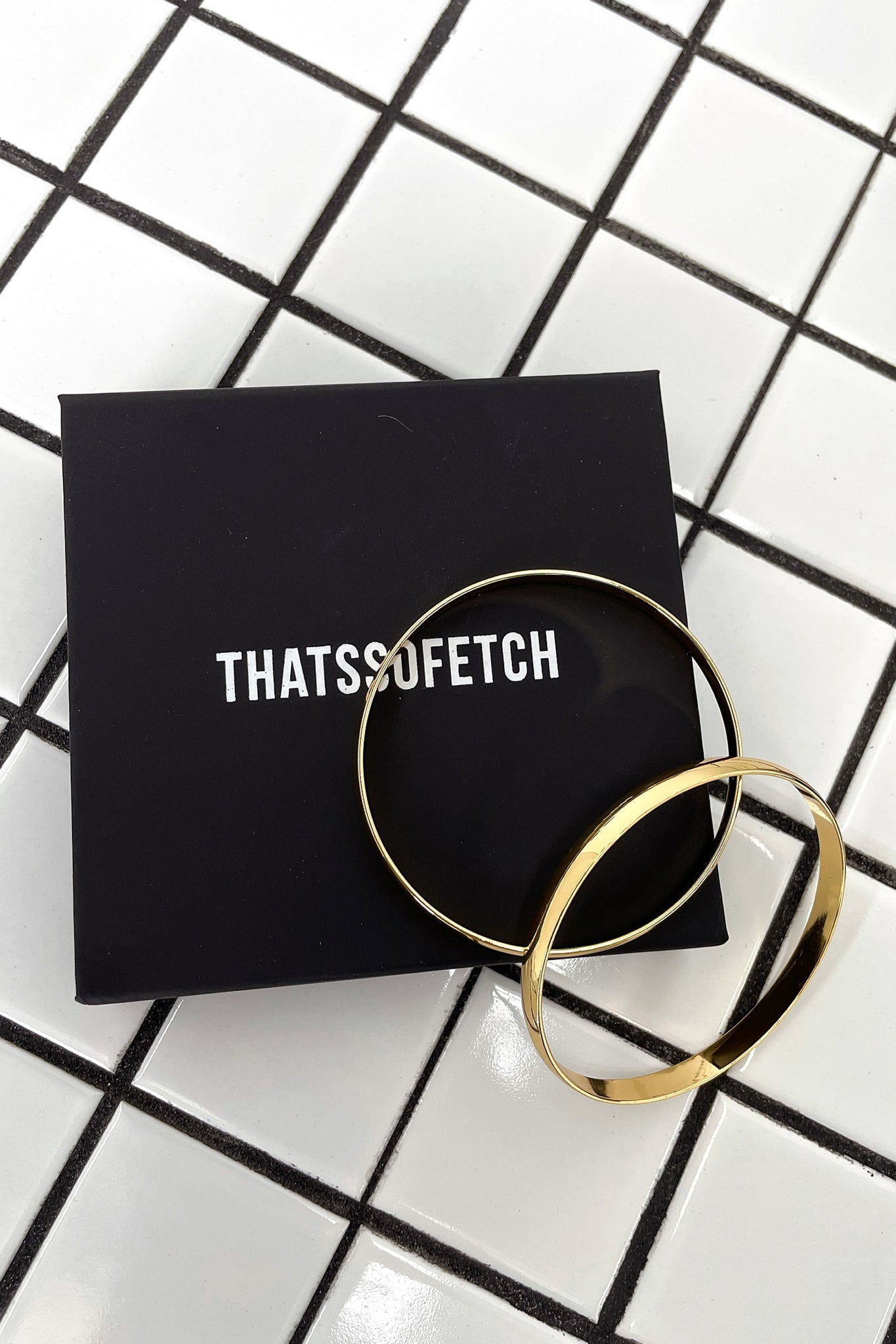 Zamaya 2 Piece Bracelet Set - 18k Gold