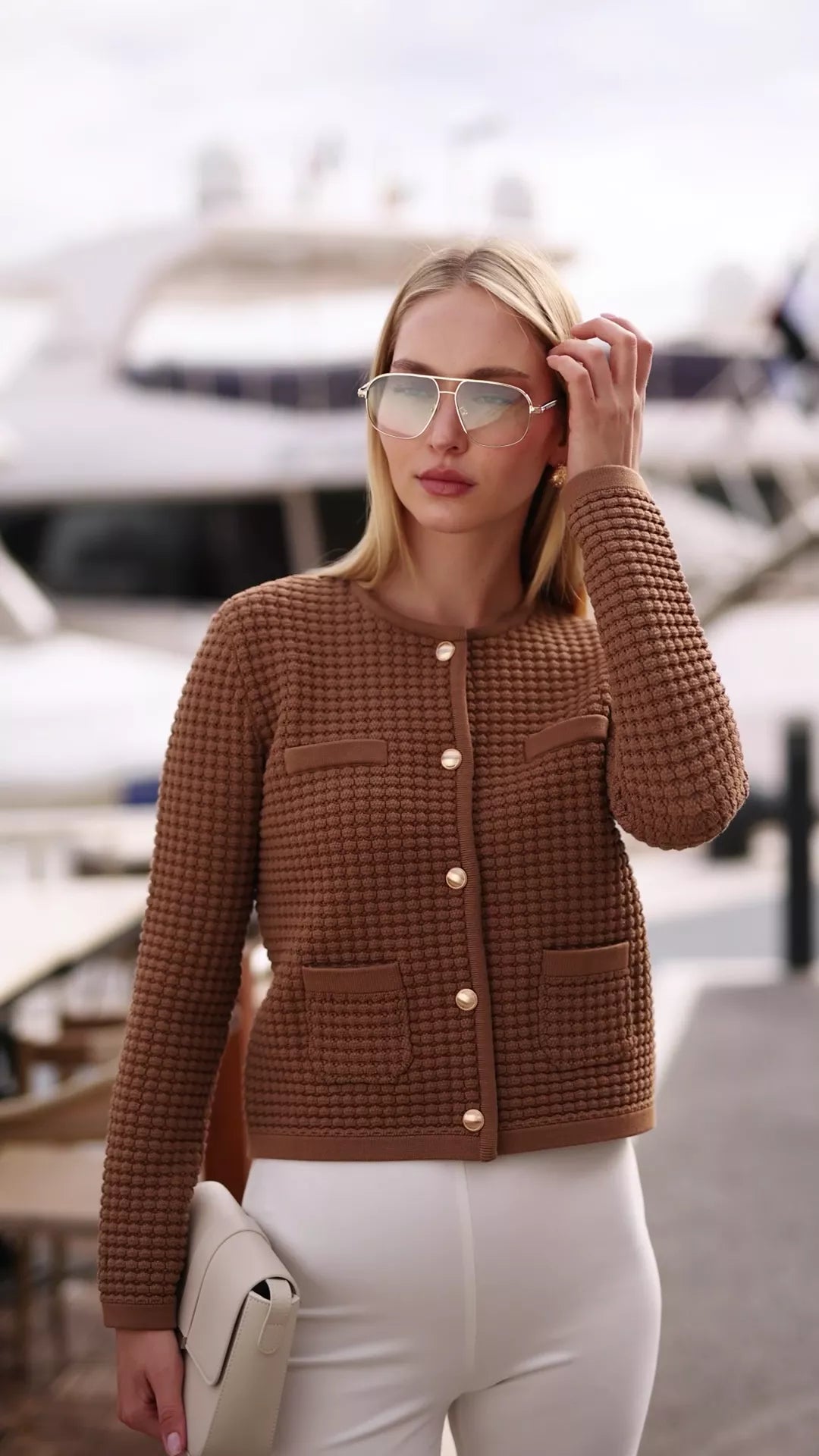 Margery Ecovero Knit Jacket