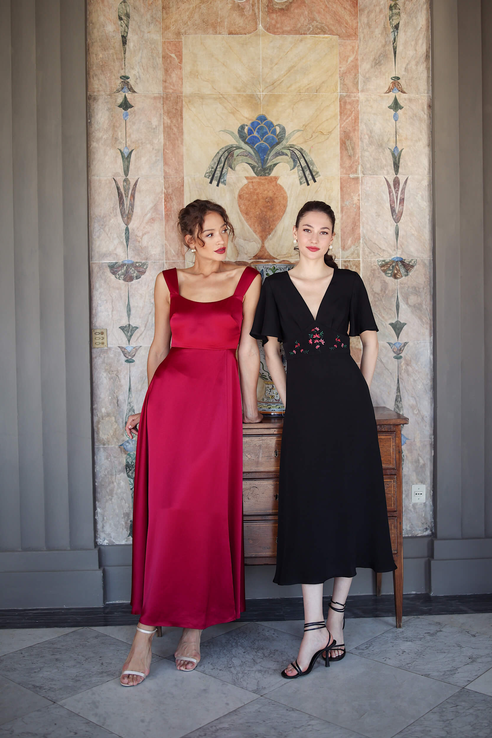 Coralie Embroidered Dress