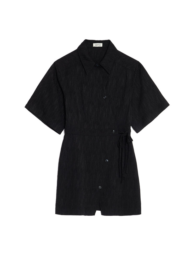 Collie Lace Trim Mini Dress