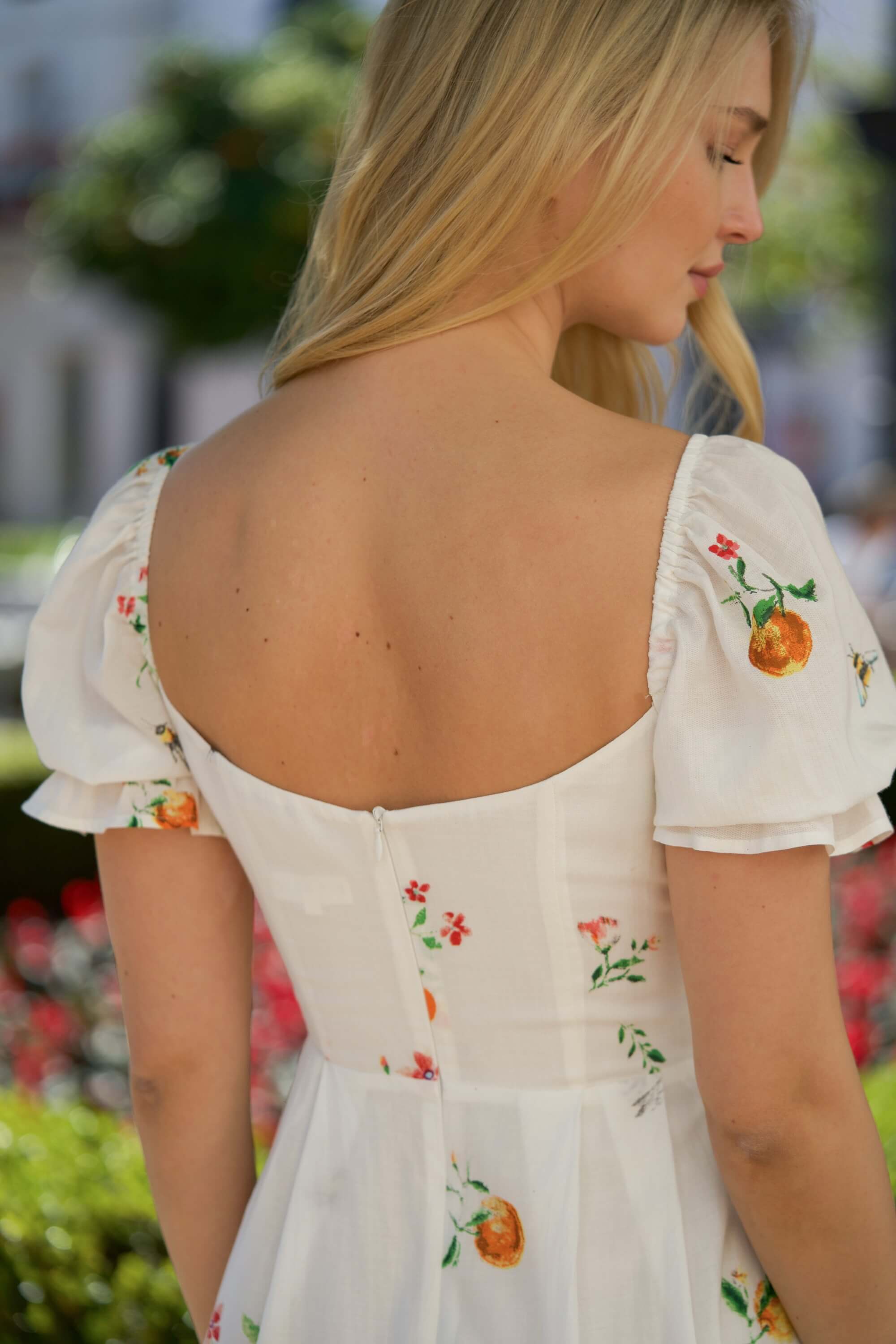 Mira Puffed Sleeve Dress