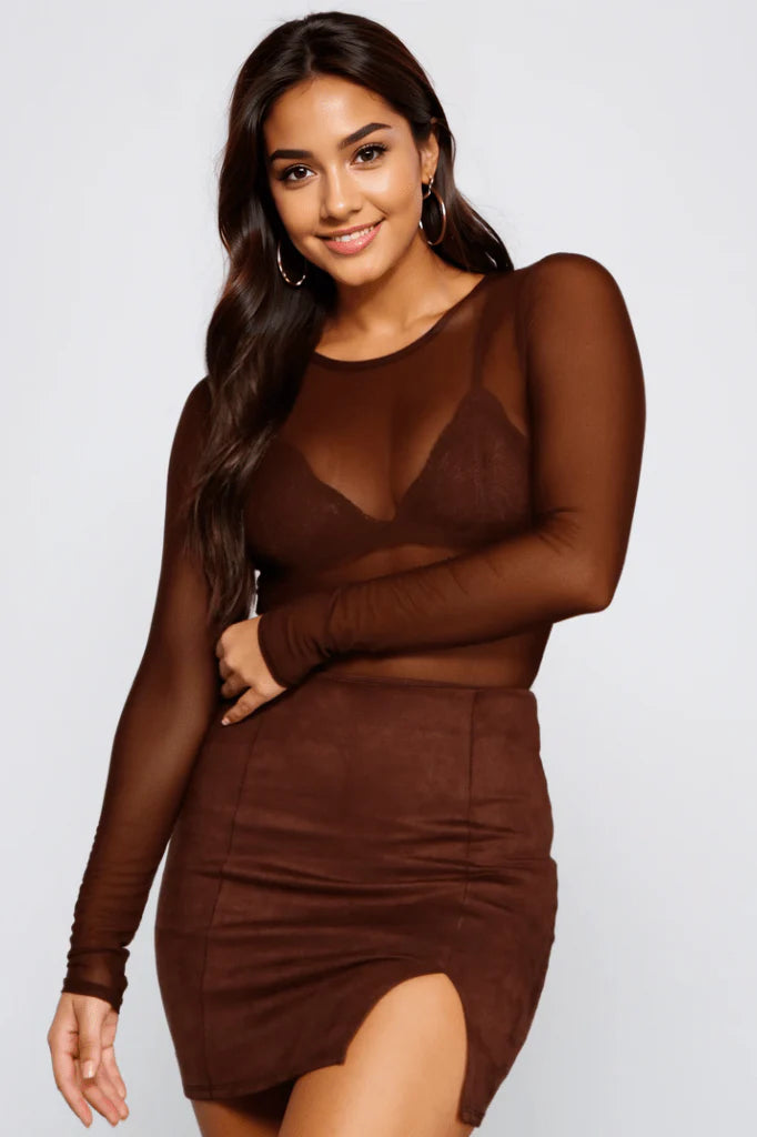 Love's A Mesh Bodysuit