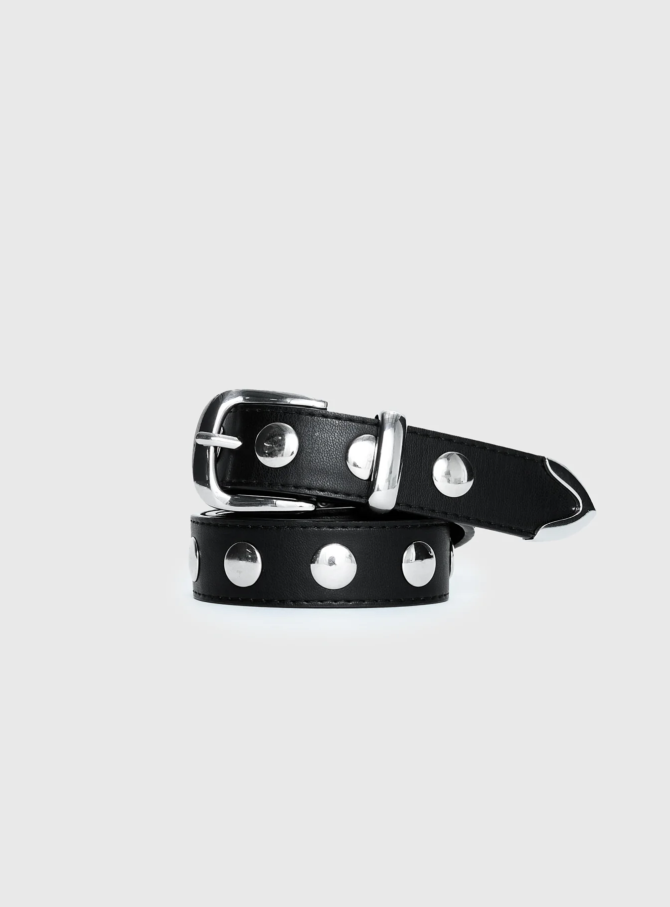 Nikoli Stud Belt Black / Silver