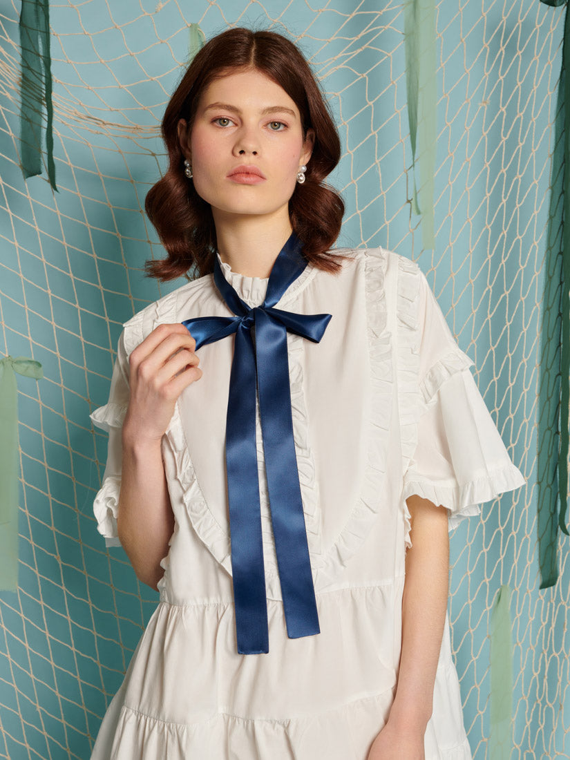 Seaboard Ruffle Mini Dress