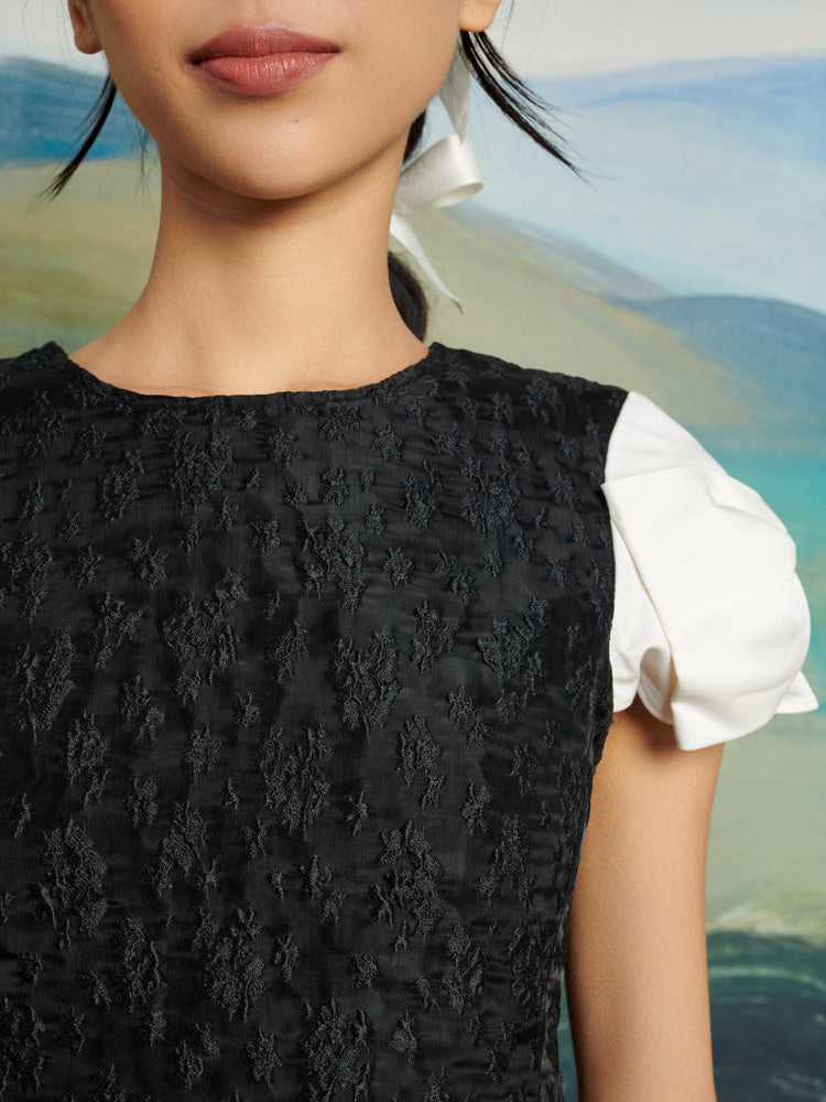 Paddock Jacquard Mini Dress