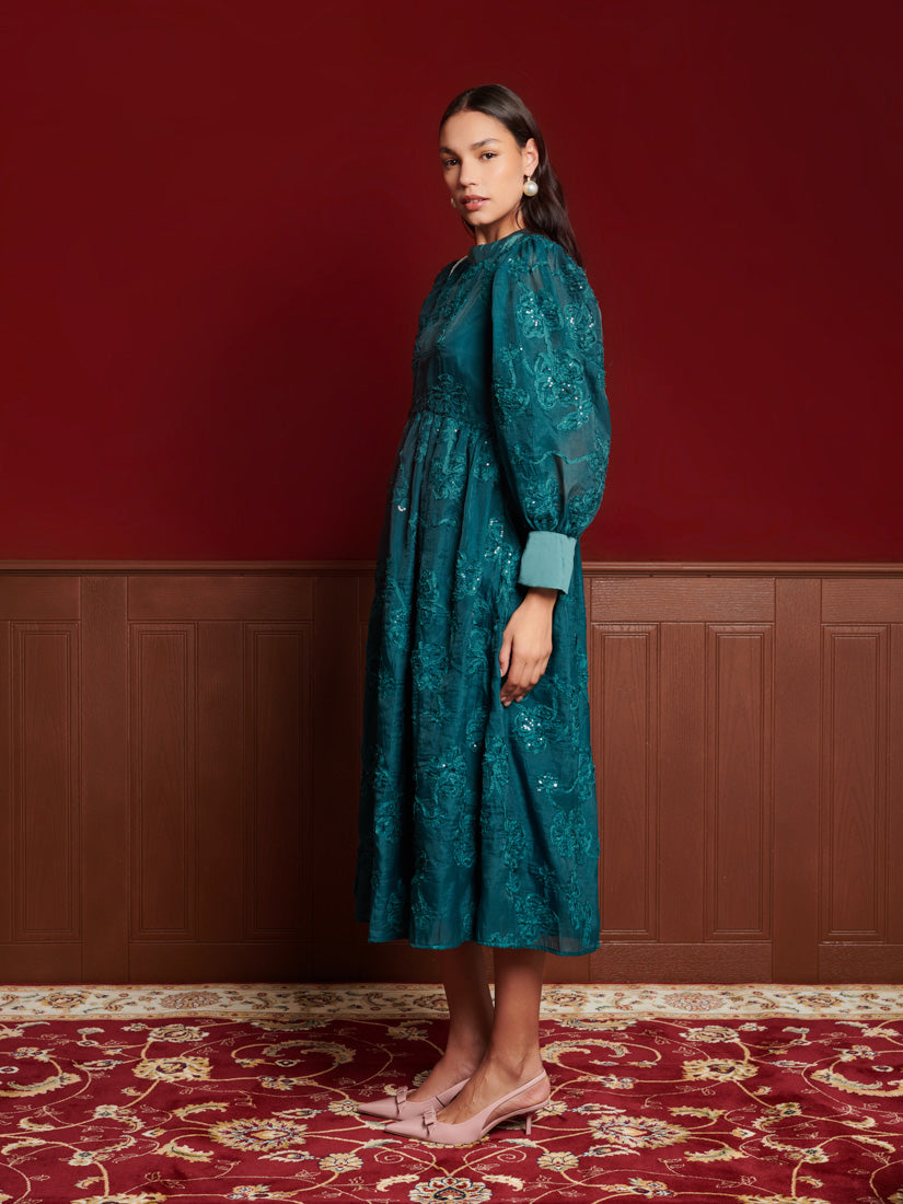 Bessie Floral Midi Dress