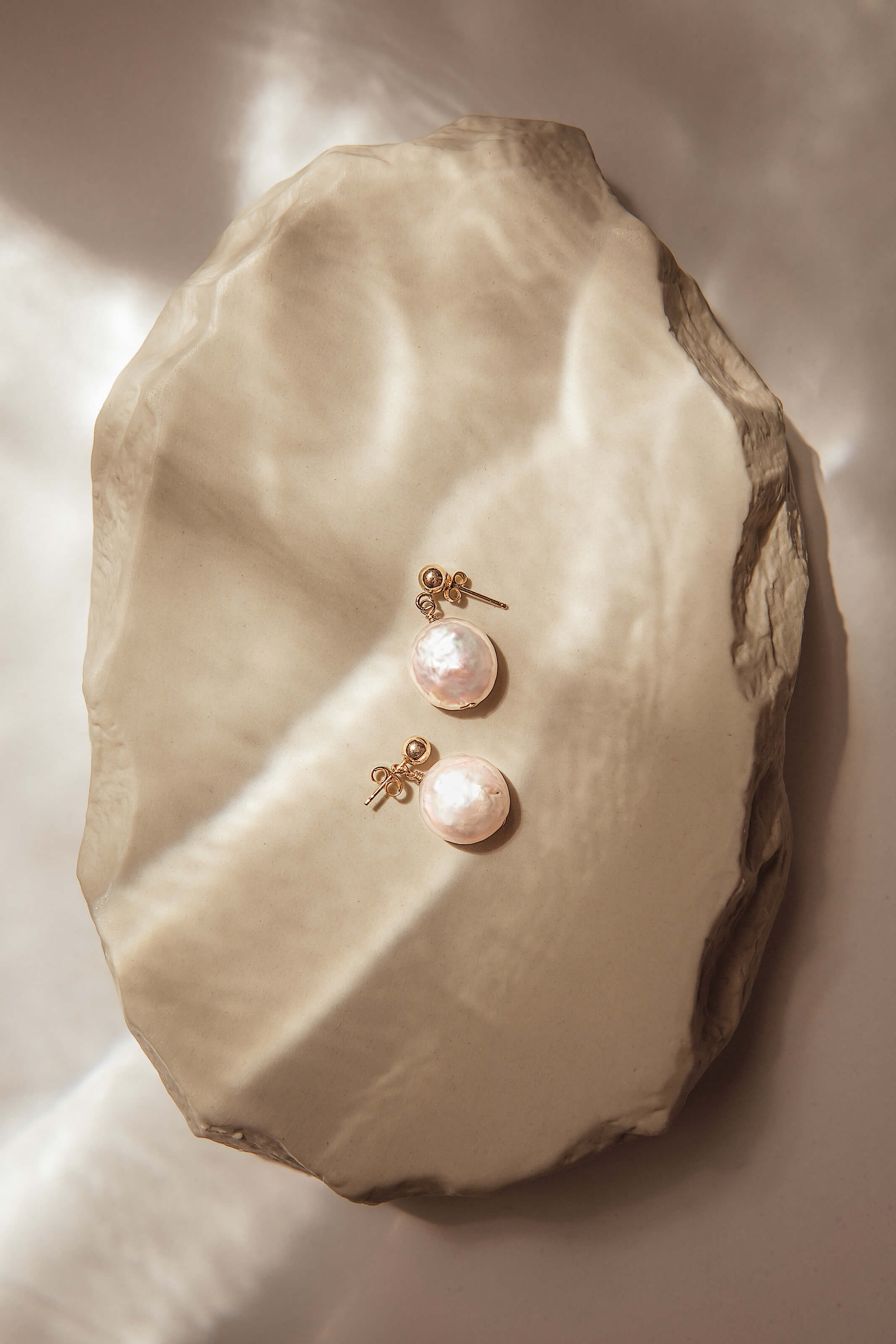 Halo Pearl Earrings