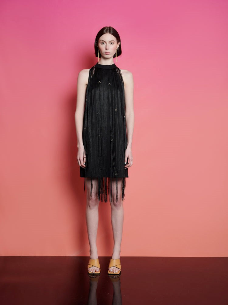 Frida Fringe Mini Dress