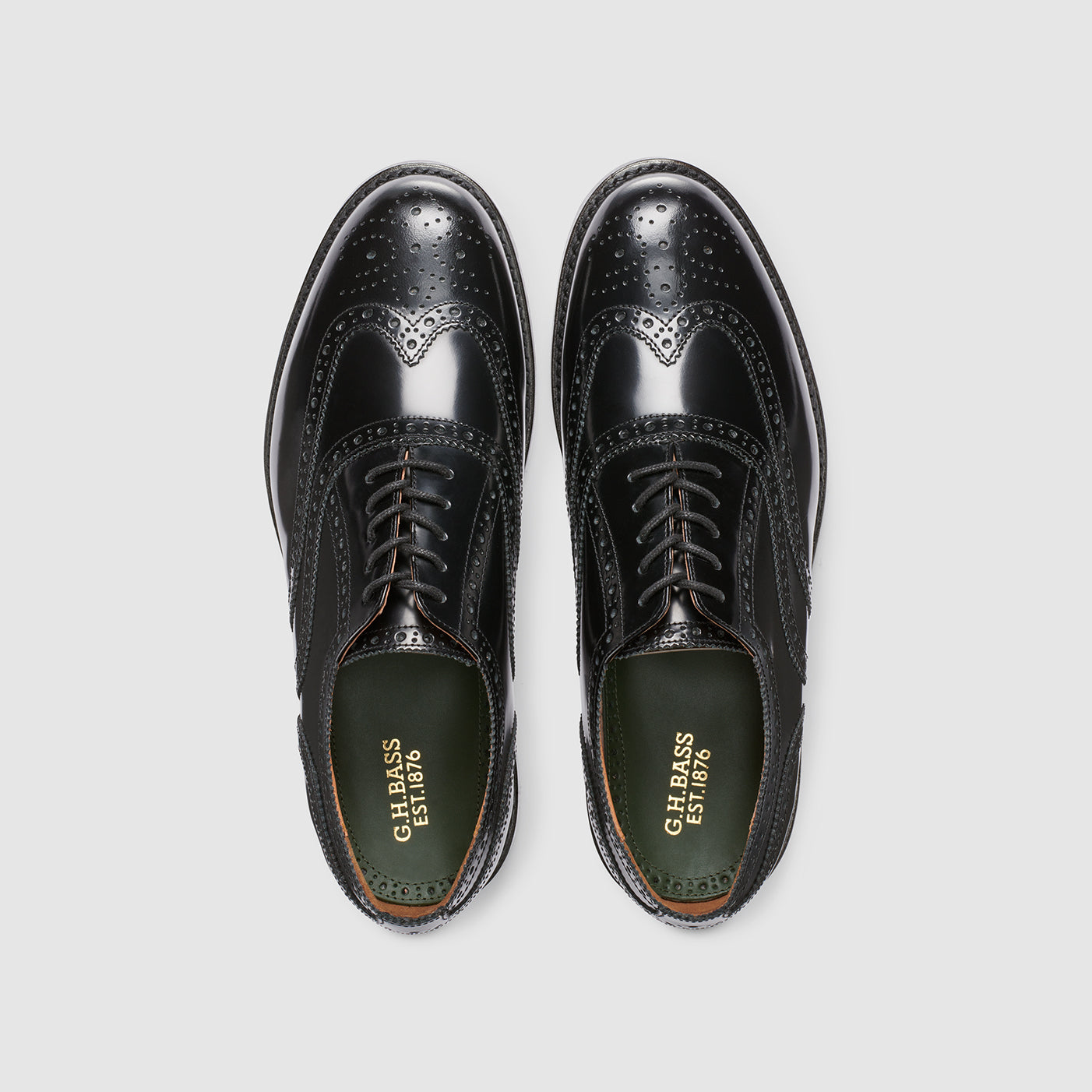 MENS MONOGRAM DOUBLE BROGUE WINGTIP