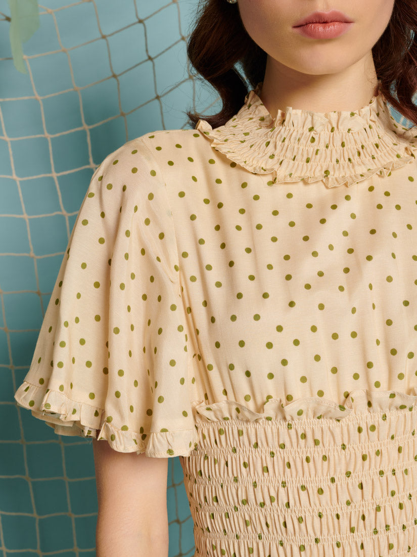 Perch Polka Dot Maxi Dress