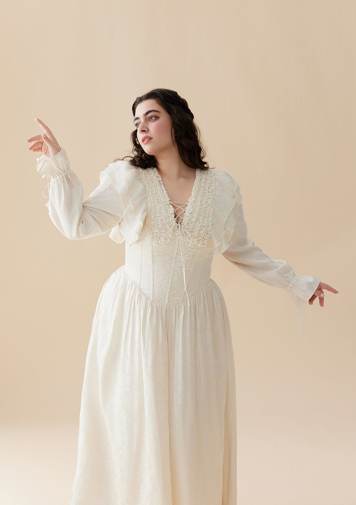 Curve & Plus Glitter Butterfly Dress