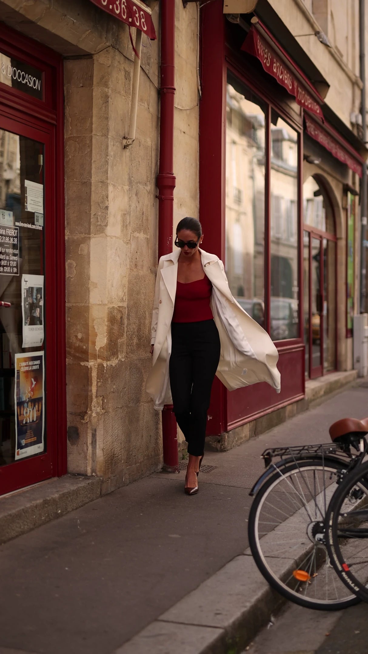 Nicole Cotton Trench Coat