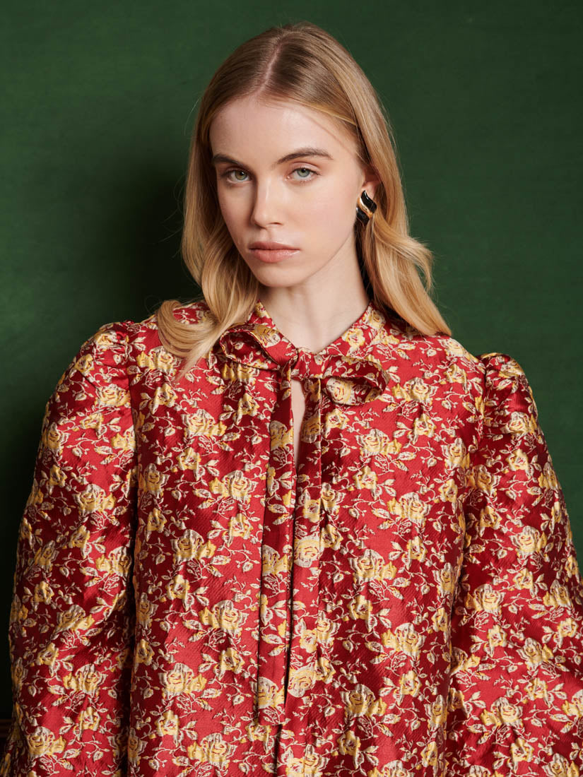 Odyssey Jacquard Mini Dress