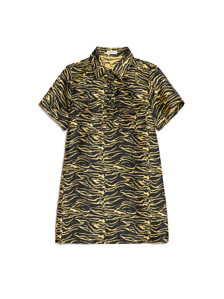 Darling Jacquard Mini Dress