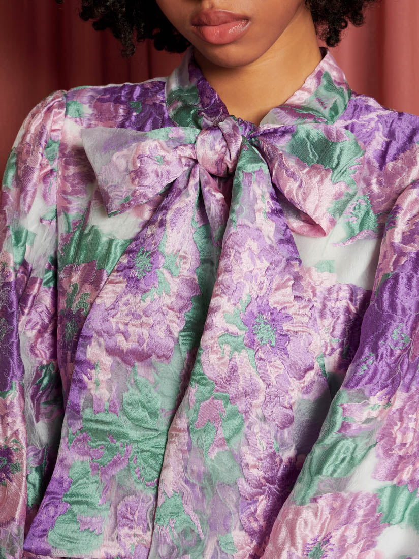 Revna Jacquard Mini Dress