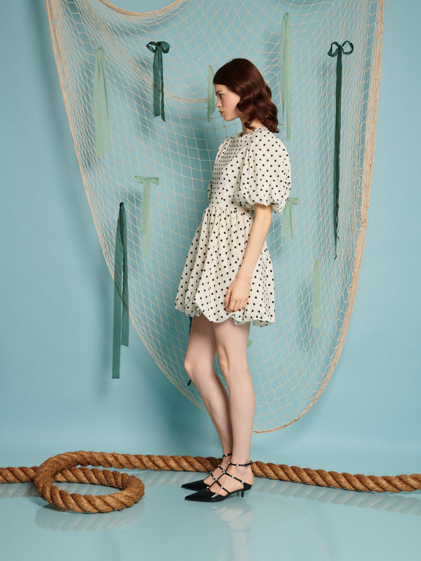 Hali Polka Dot Mini Dress