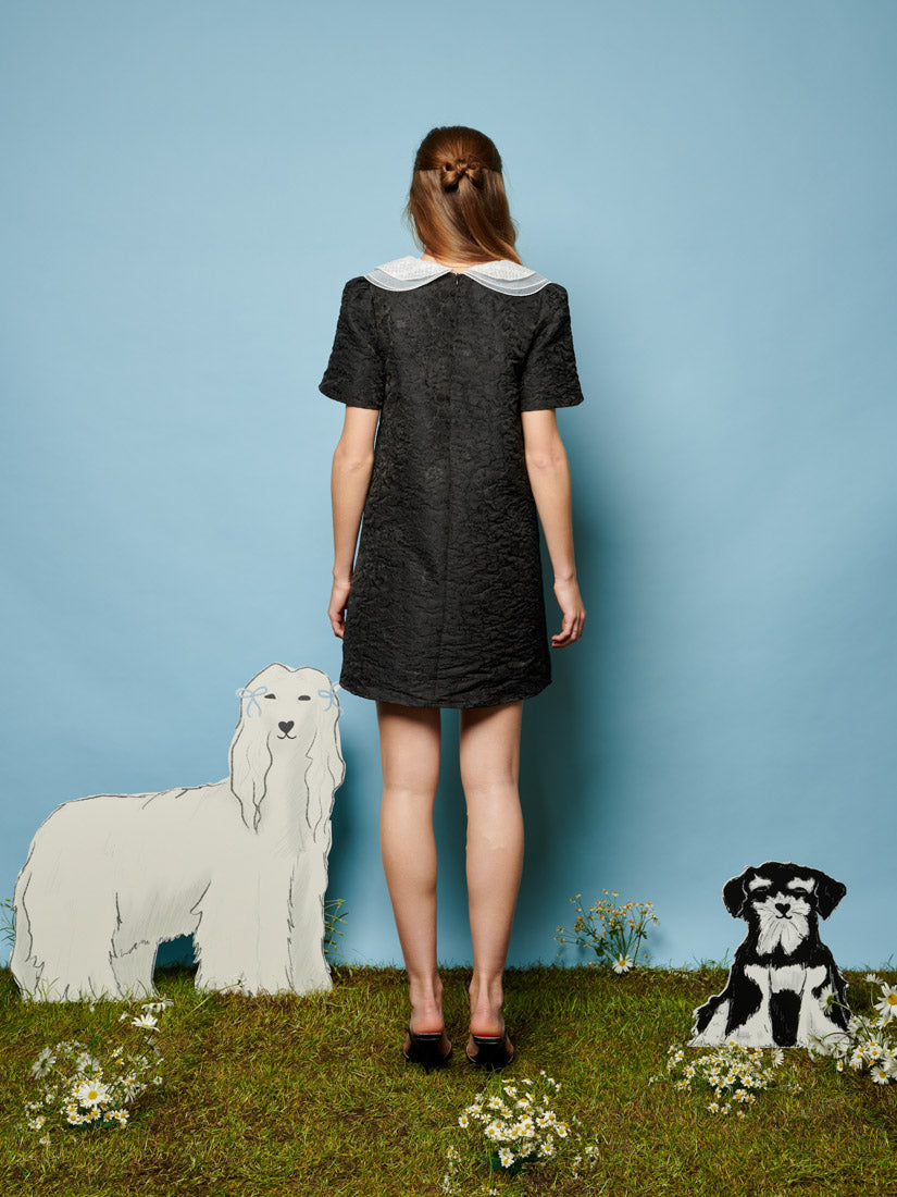 Georgie Jacquard Mini Dress