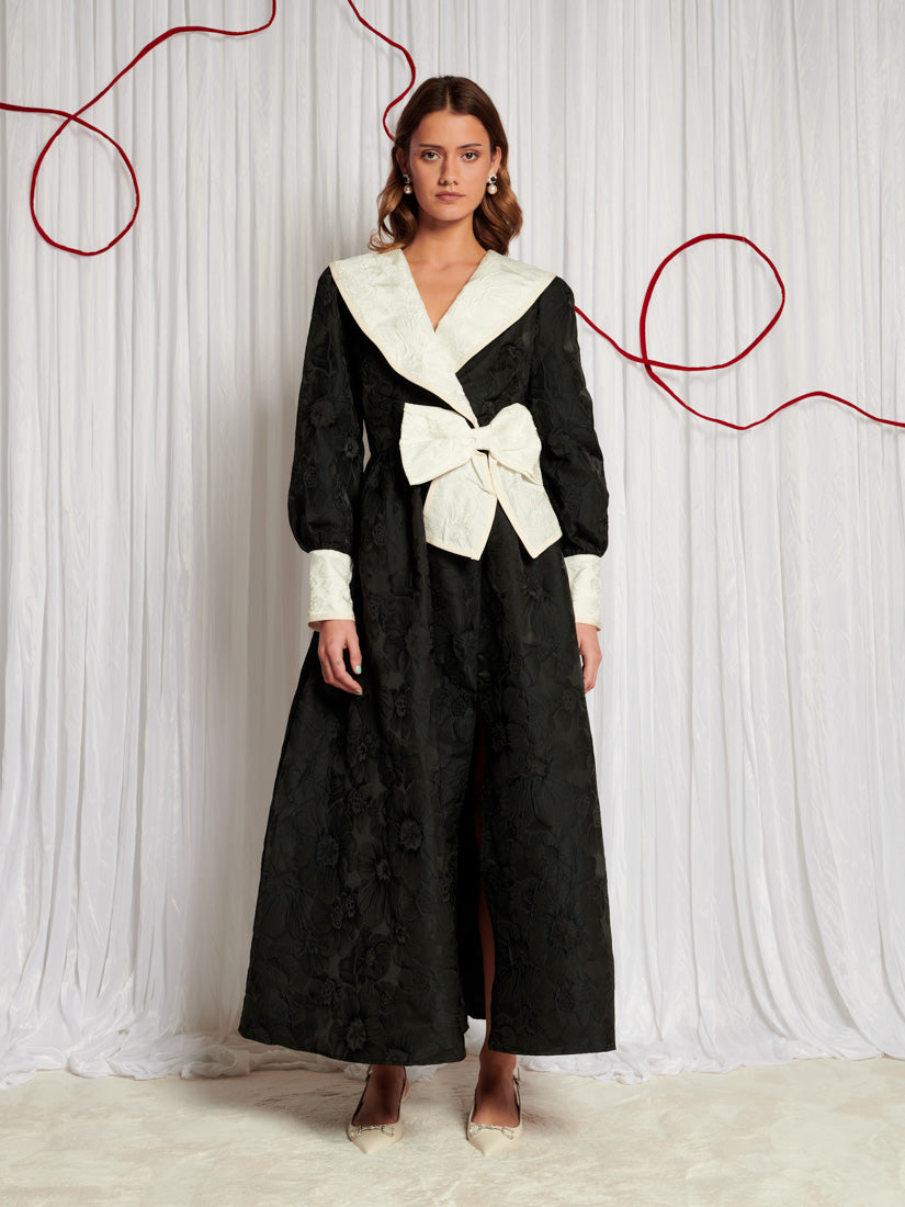 Daya Jacquard Maxi Dress