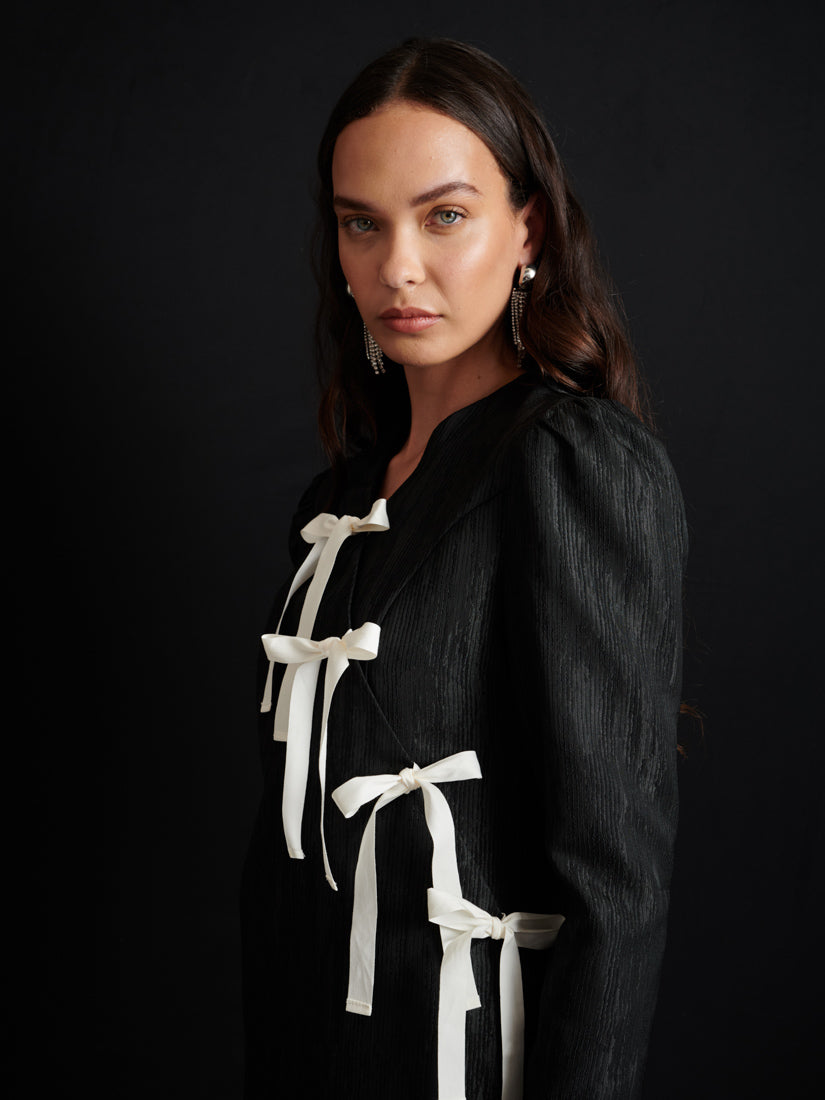 Dulcie Wrap Mini Dress