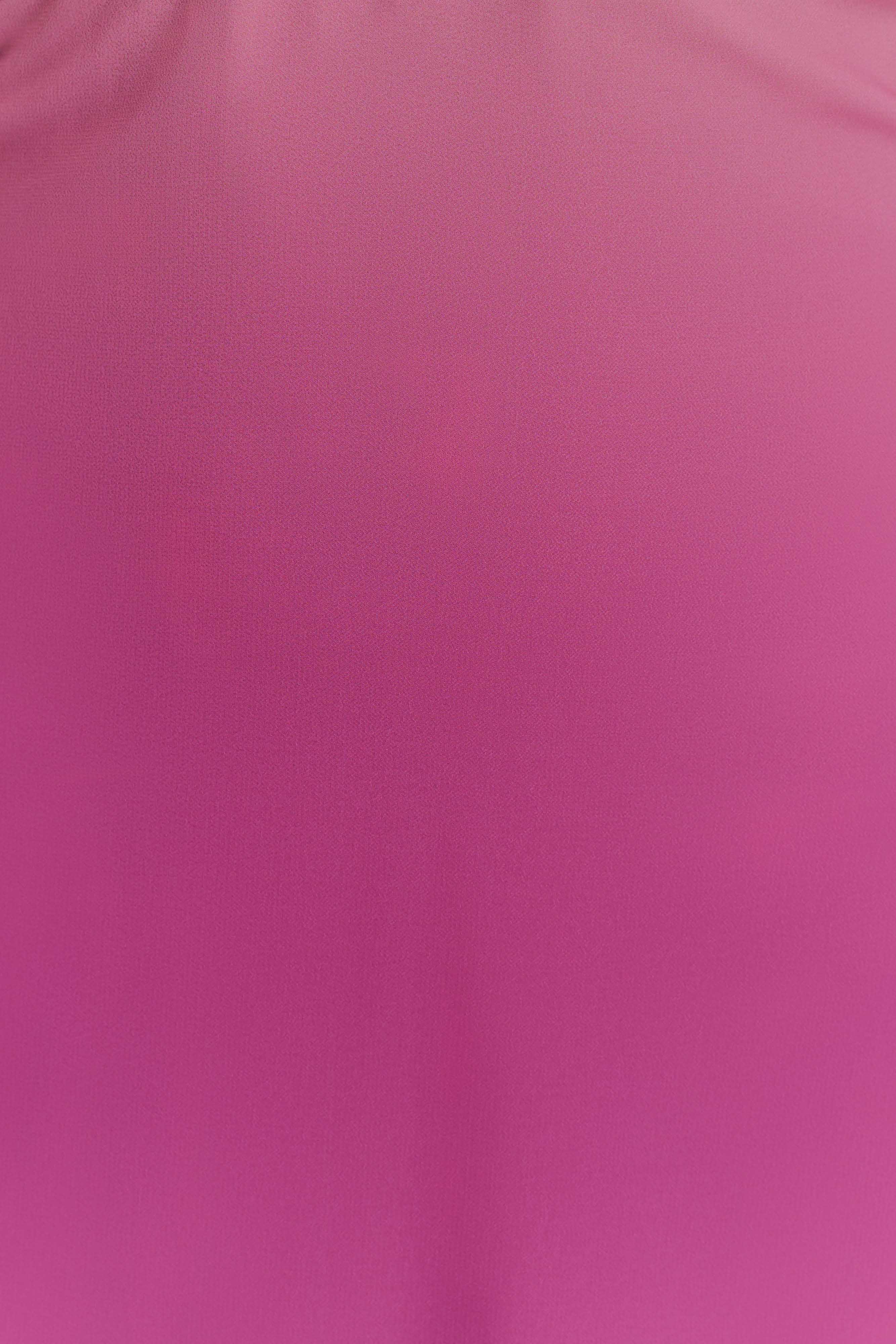 Malakhai Chiffon Halter Mini Dress - Ombre Pink