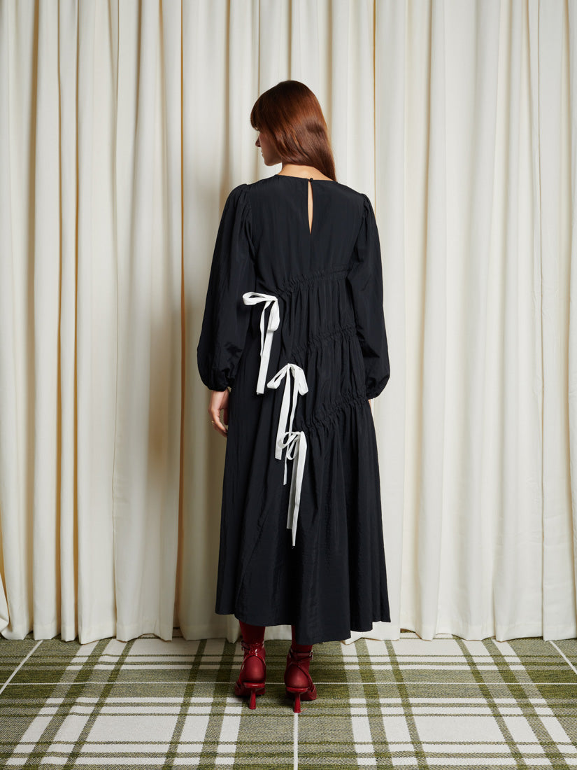 Campbell Ruched Midi Dress