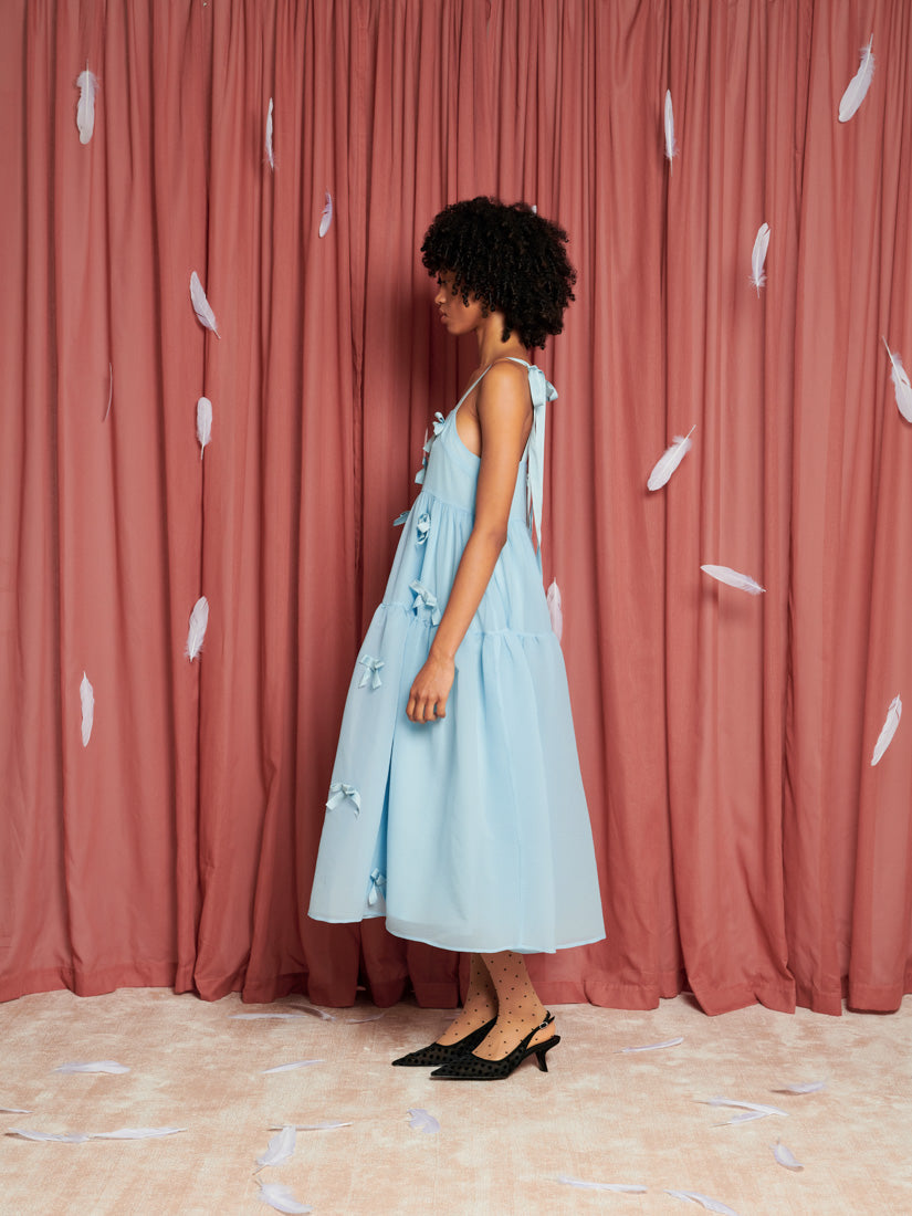 Birdie Bow Midi Dress