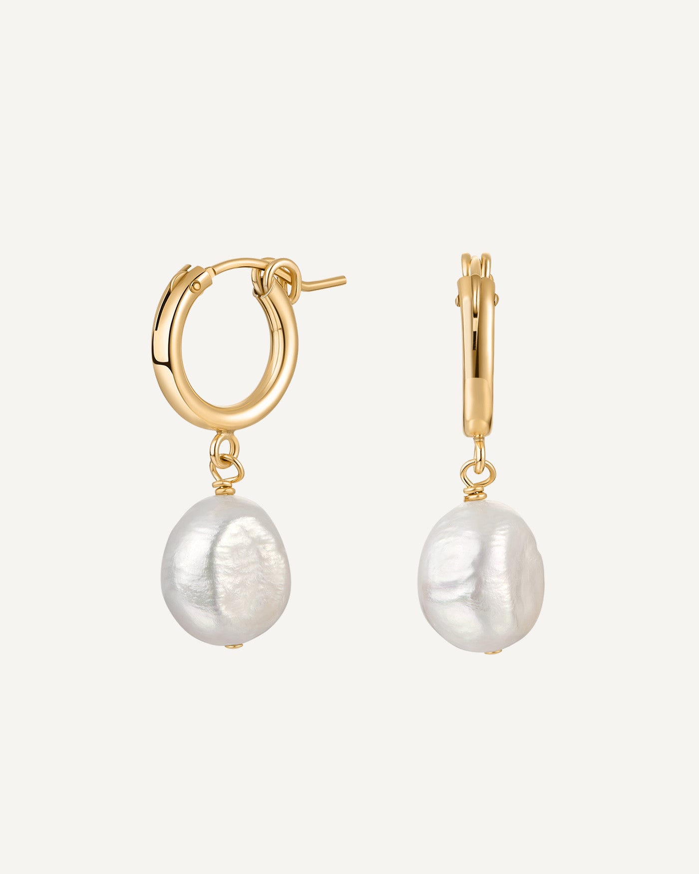Florence Nightingale Pearl Earrings