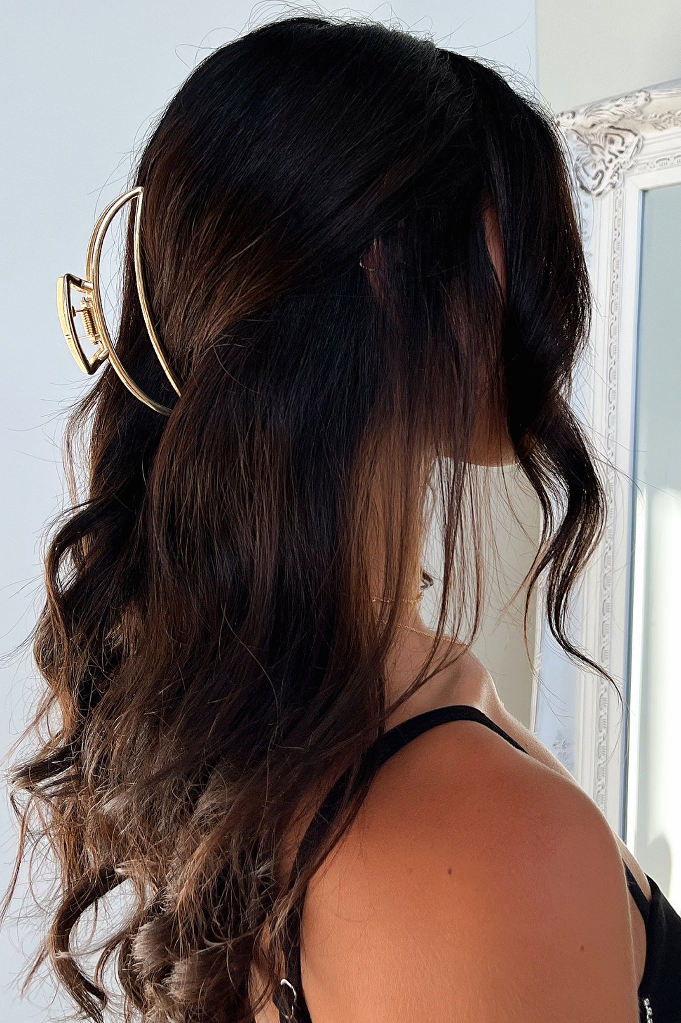 Solano Claw Clip - Gold