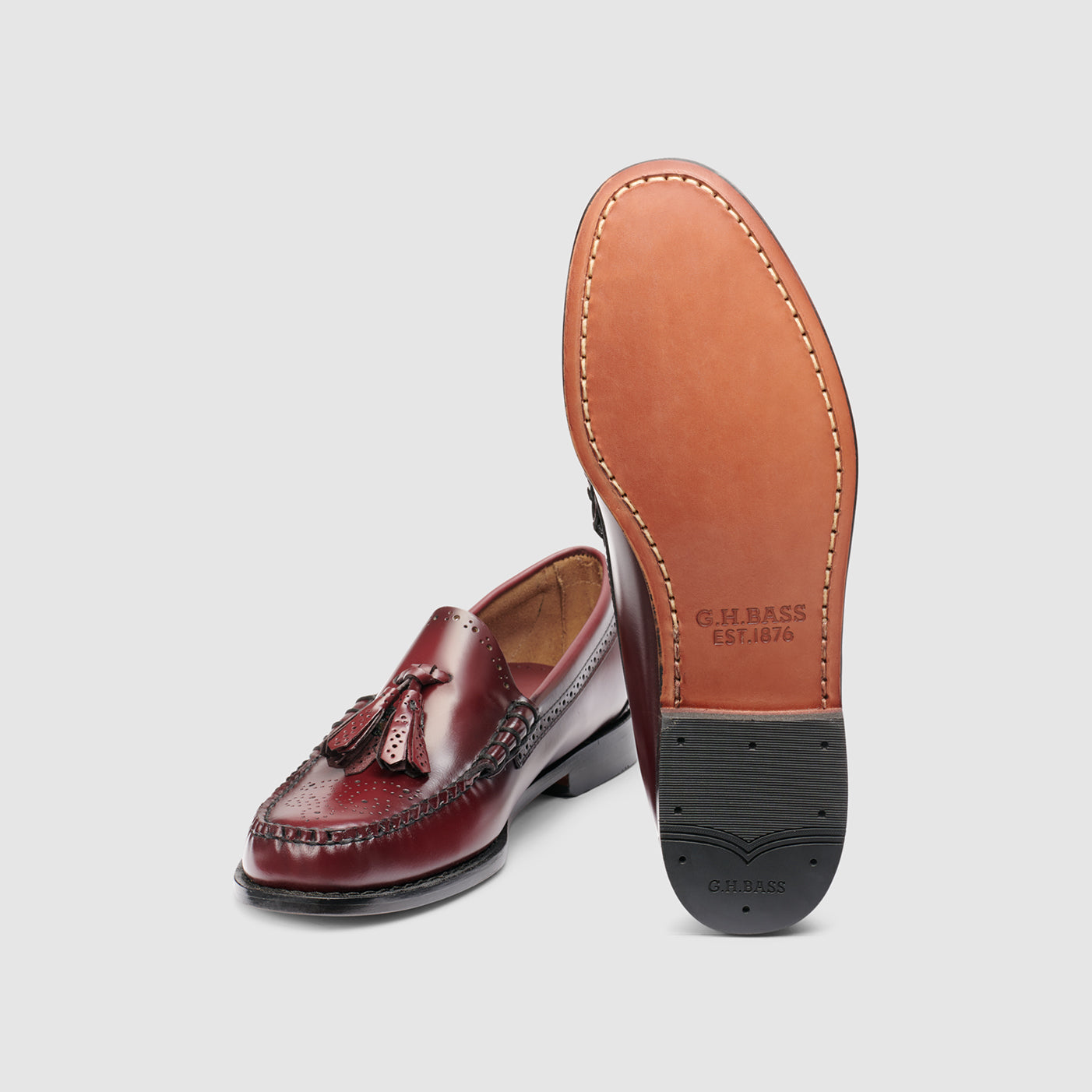 MENS LARKIN TASSEL BROGUE WEEJUNS LOAFER