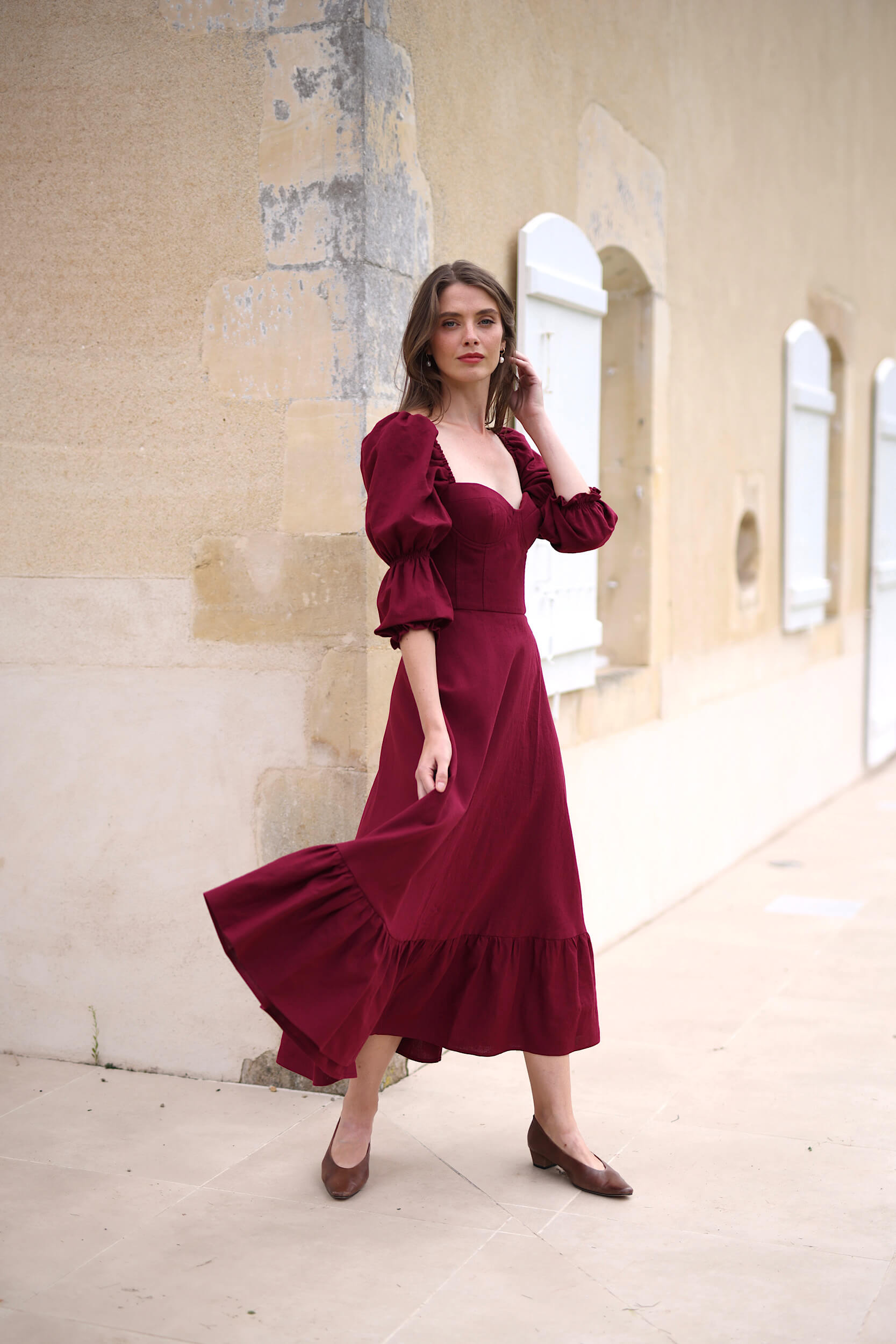 Juliette Linen Dress