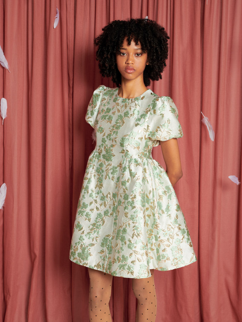 Eider Jacquard Mini Dress