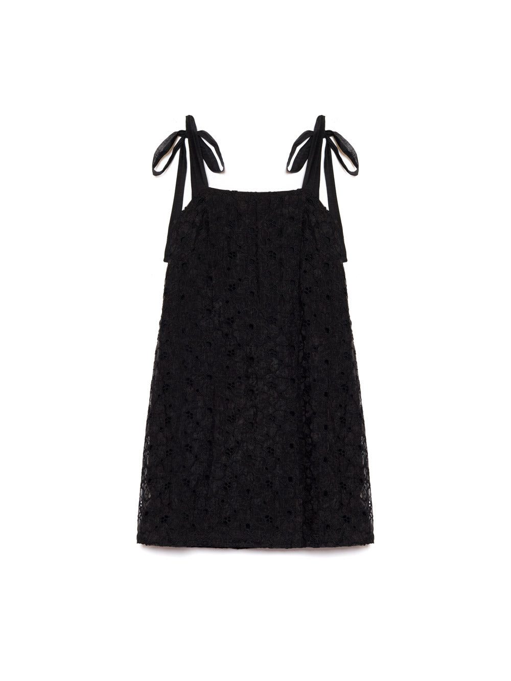 Peach Flower Mini Dress