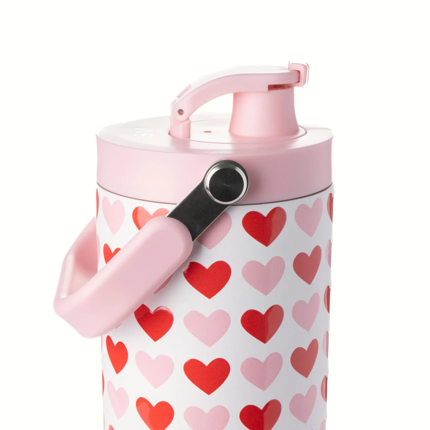 Hearts on White - 30oz TrekPivot