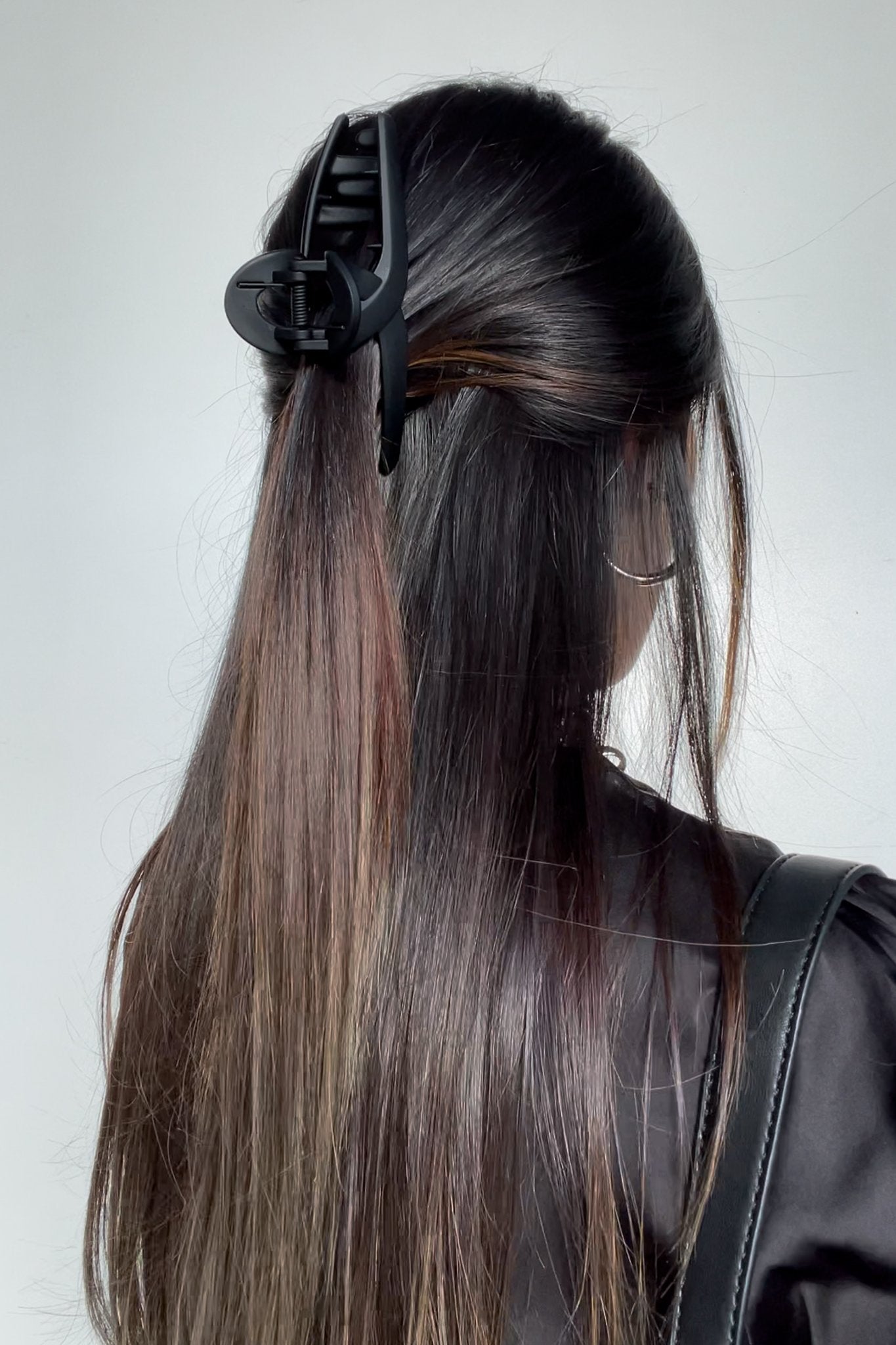 Swan Claw Clips 2 Pack- Black/Cream