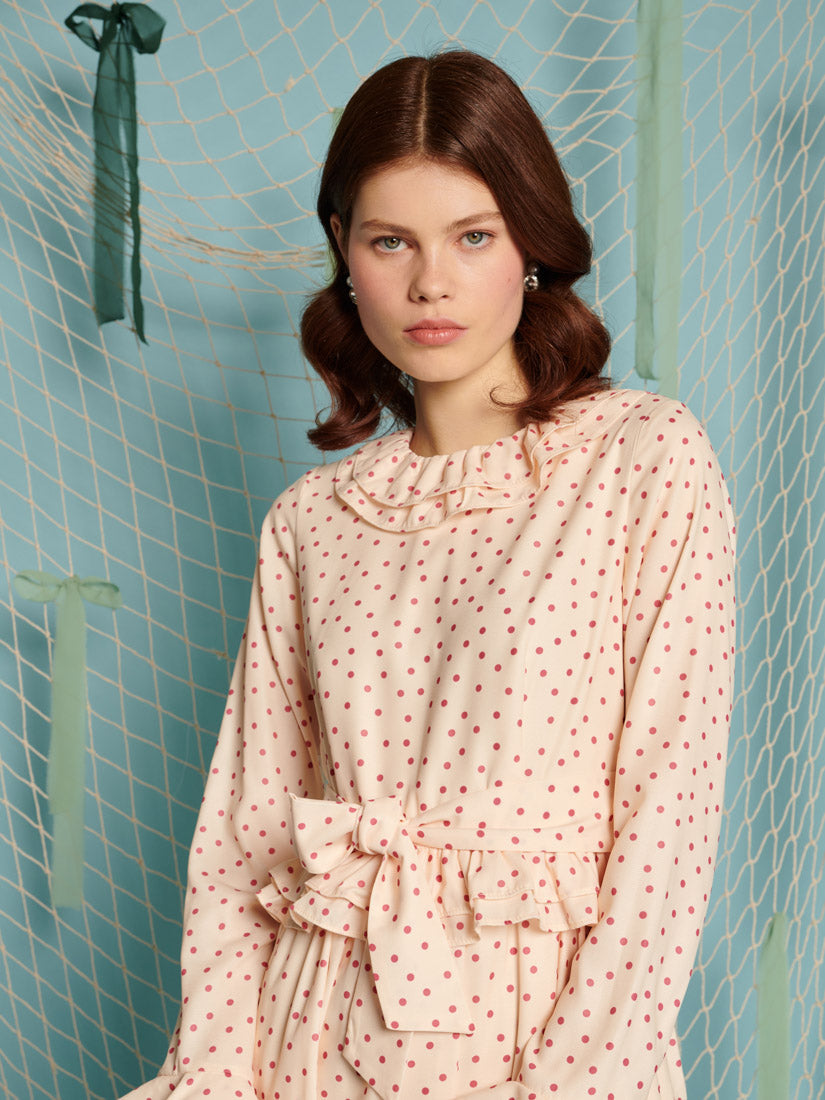 Betta Ruffle Mini Dress