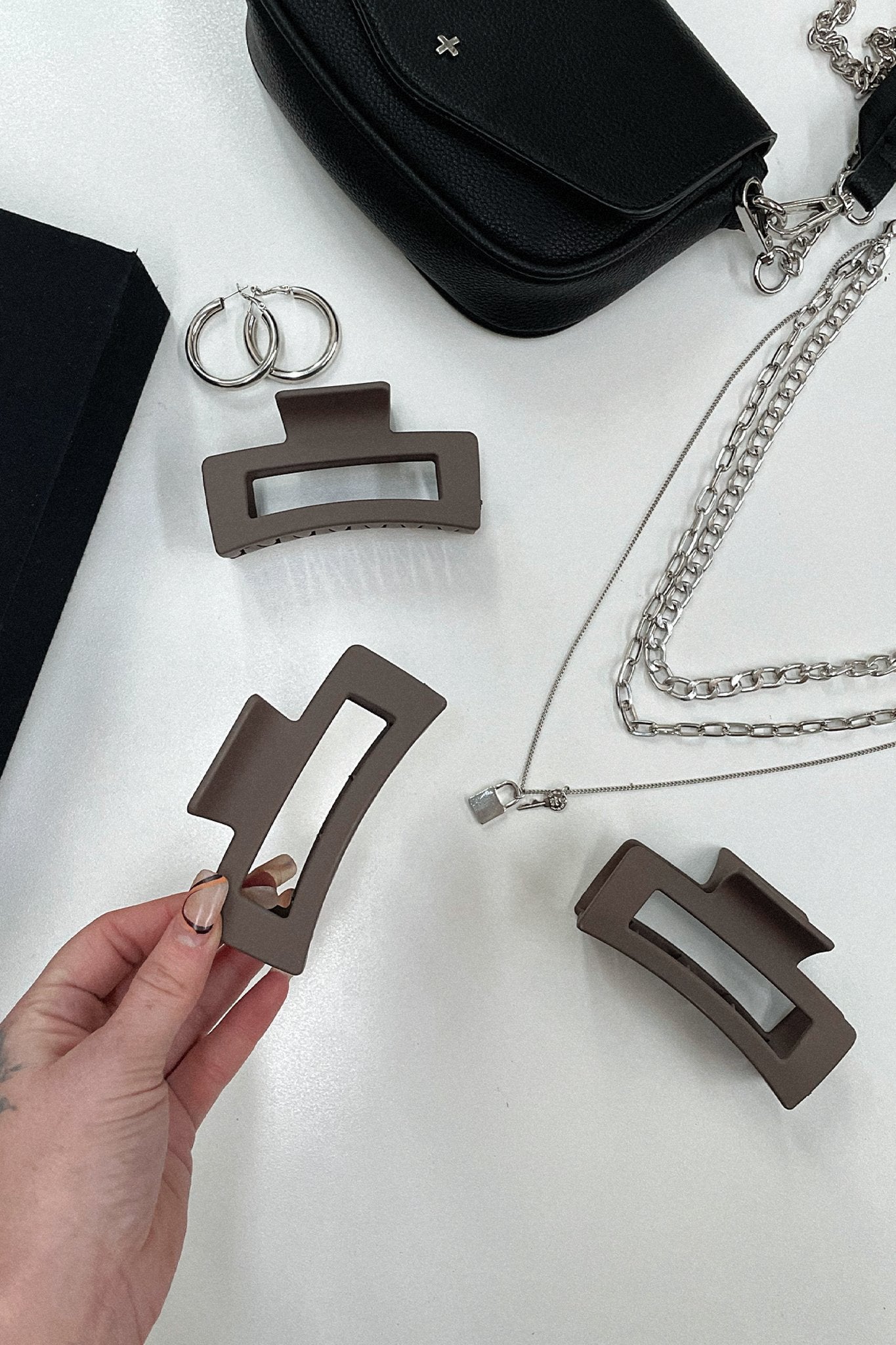 Mika Claw Clip - Brown