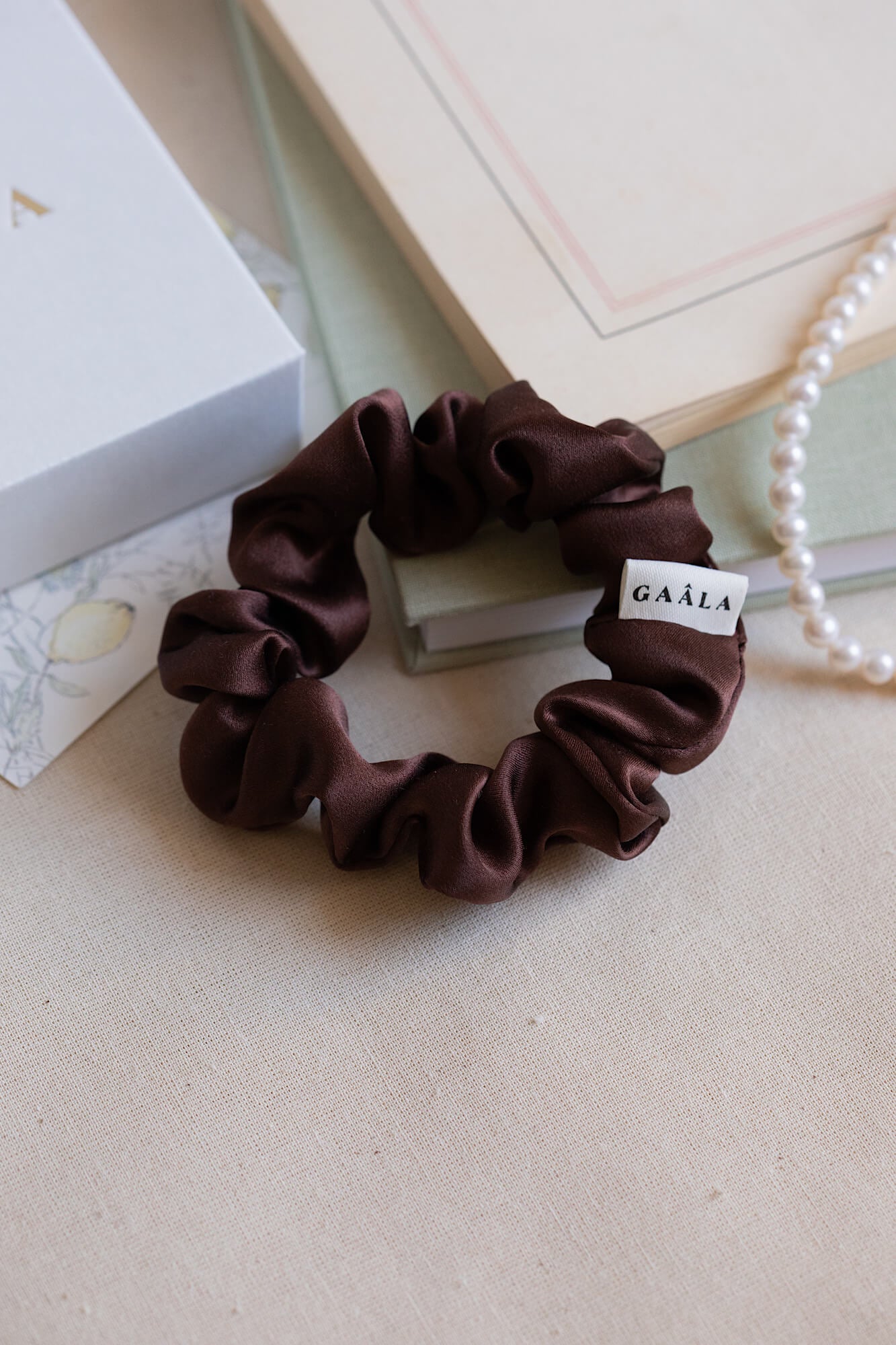 Zoe Silk Scrunchie