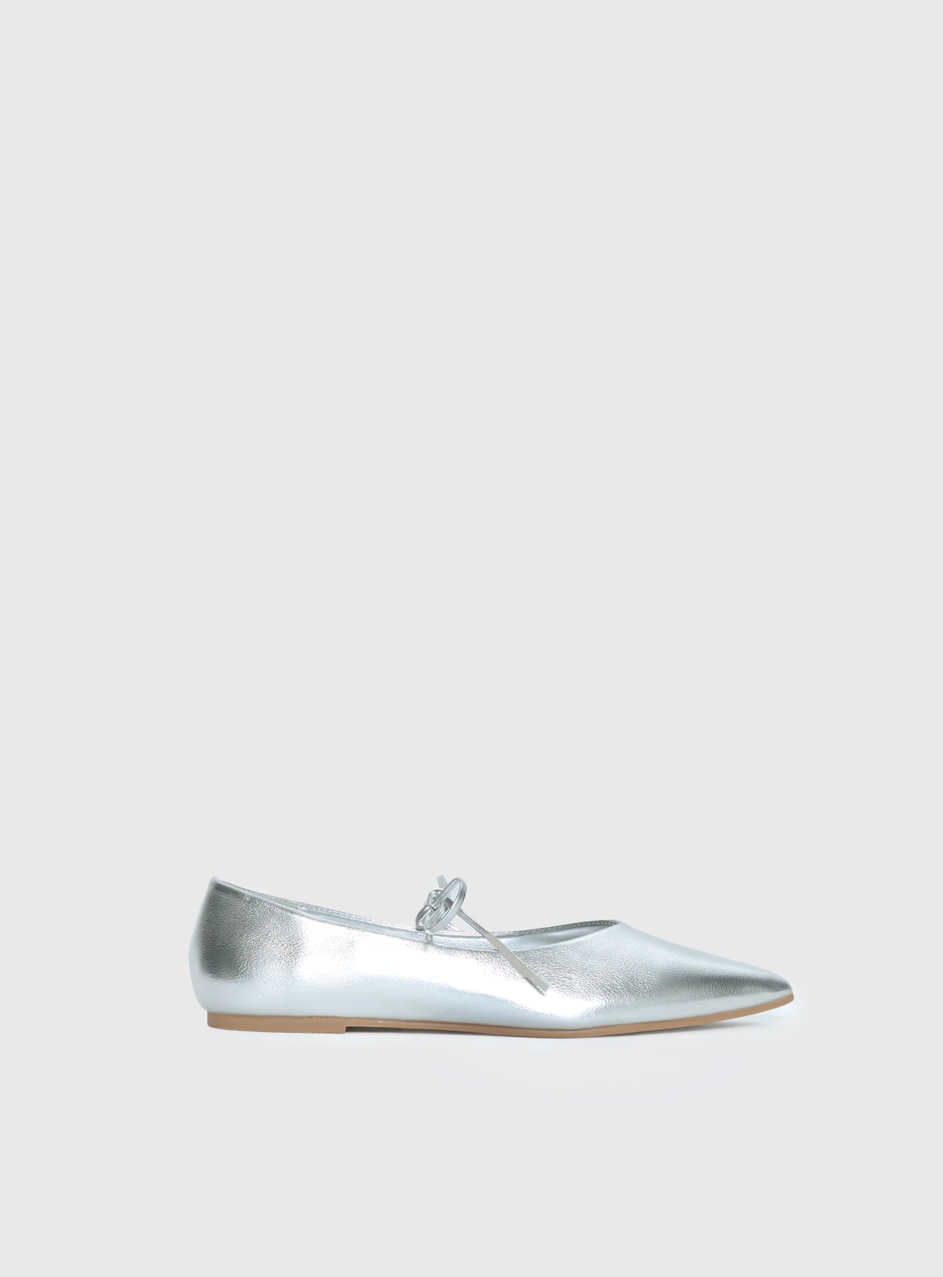 Billini Haruna Ballet Flats Silver Metallic