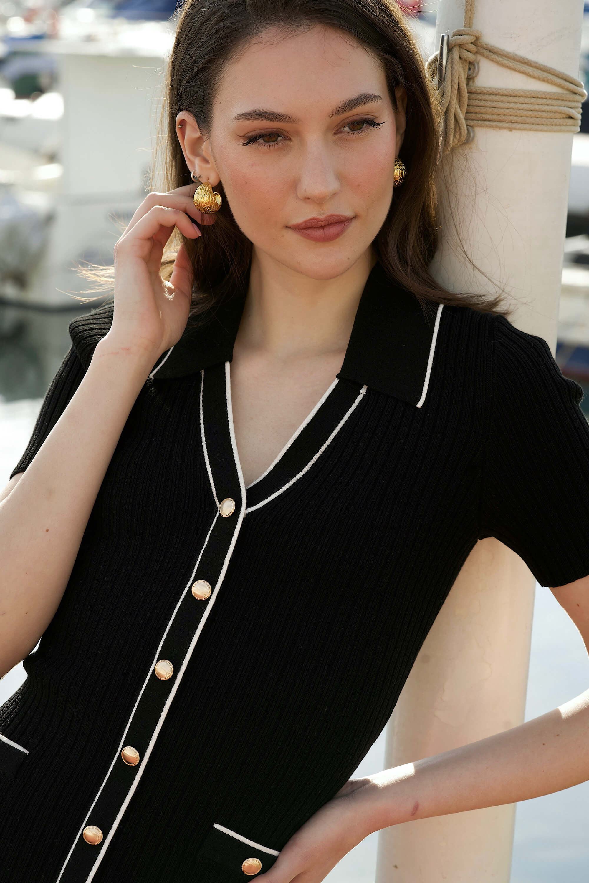 Liza Mini Knit Dress