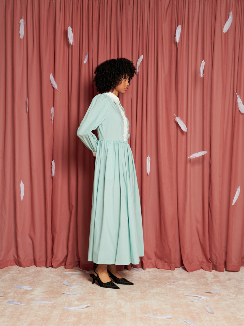 Passerine Ric Rac Midi Dress