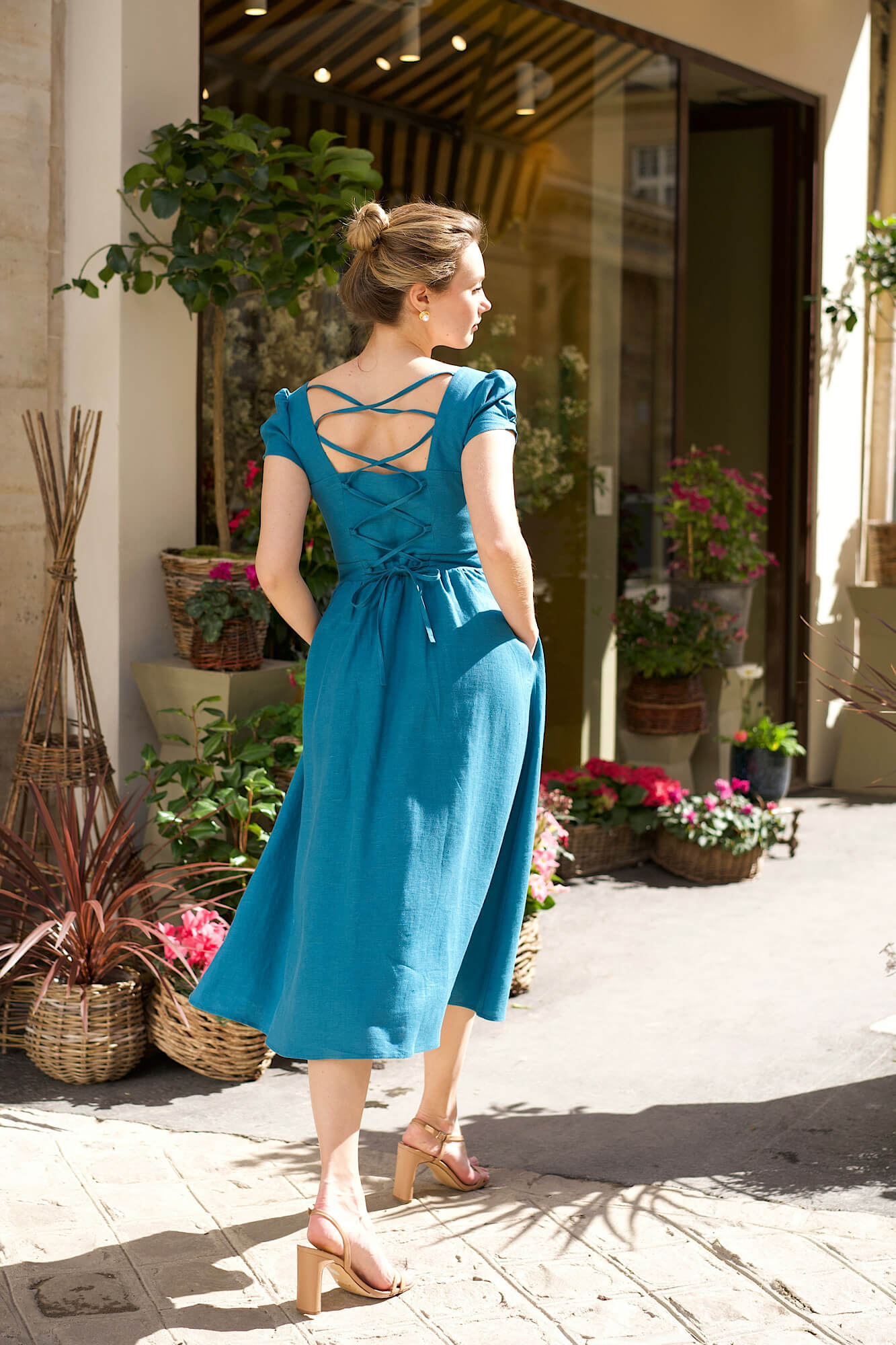 Estelle Button Down Dress