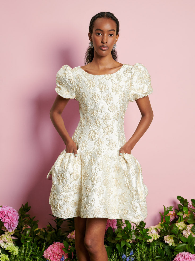 Dane Jacquard Mini Dress