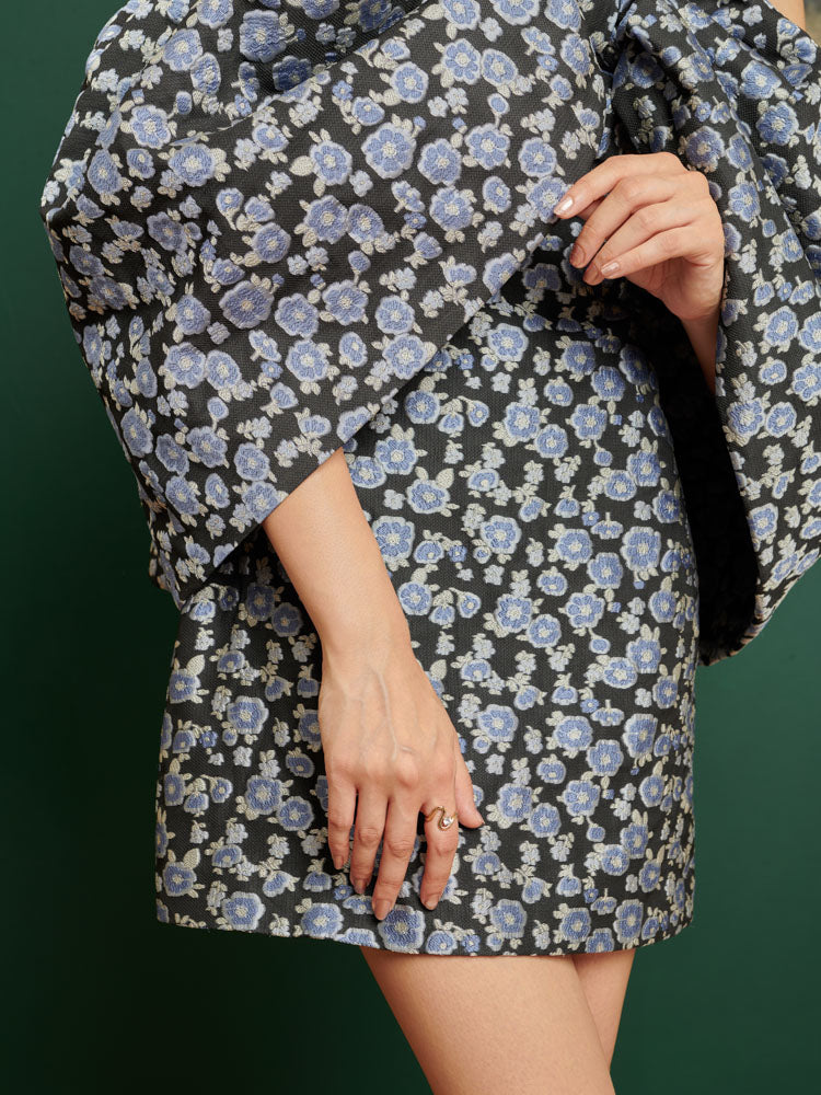 Floral Notes Maxi Dress