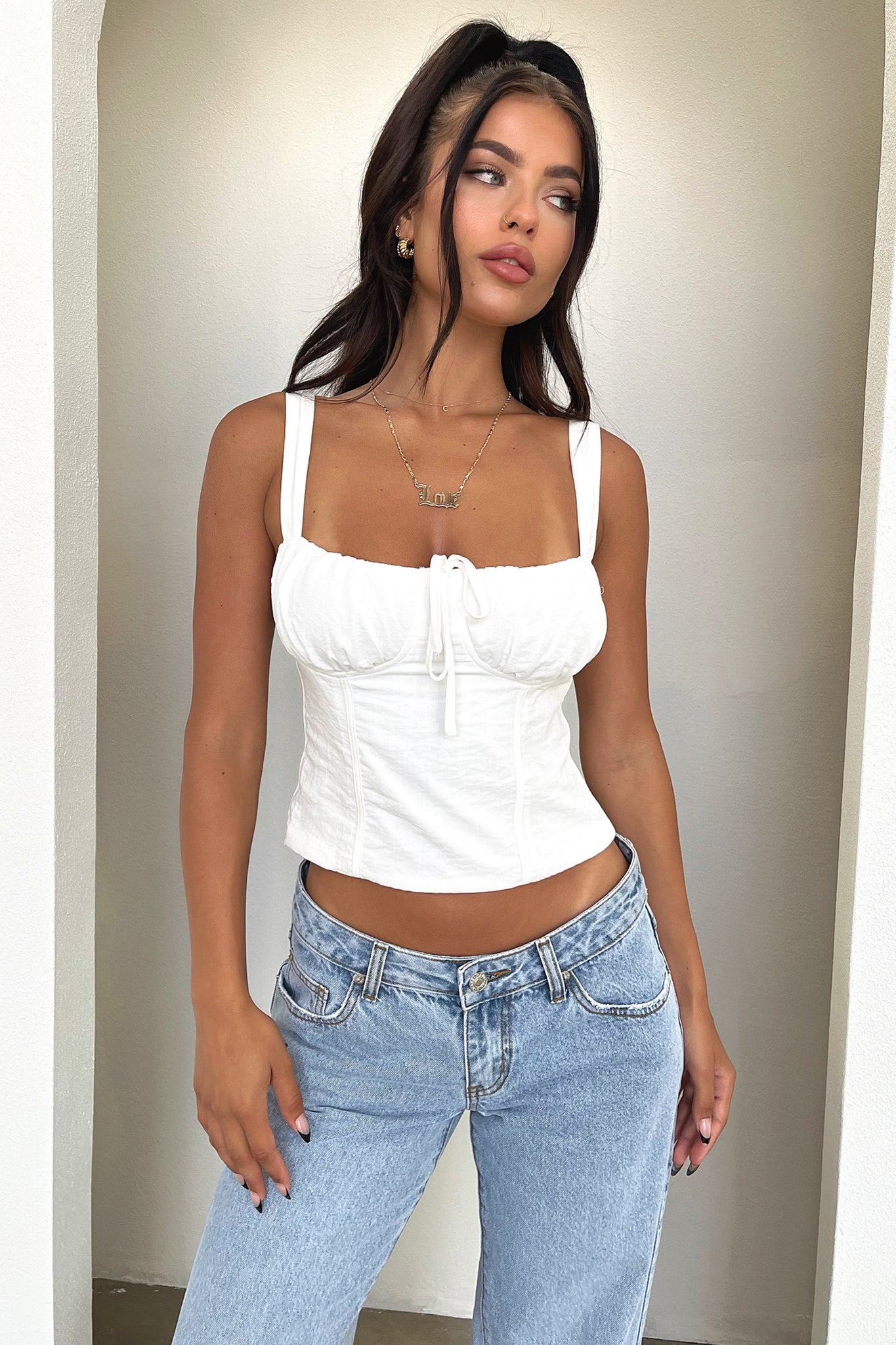 Danica Corset - White