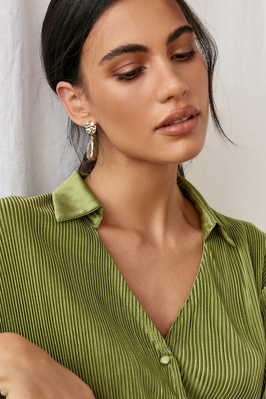 Mona Lisa Earrings Grey