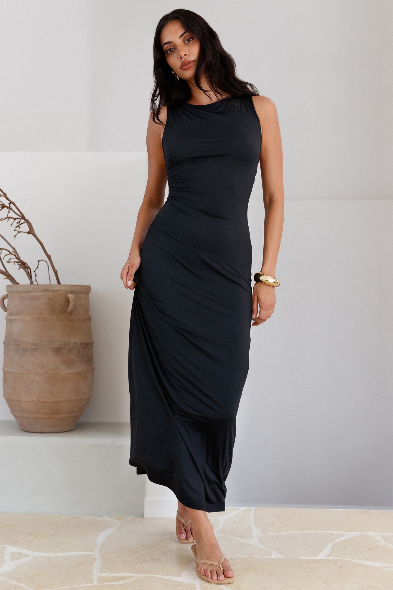 Alanna Maxi Dress Black