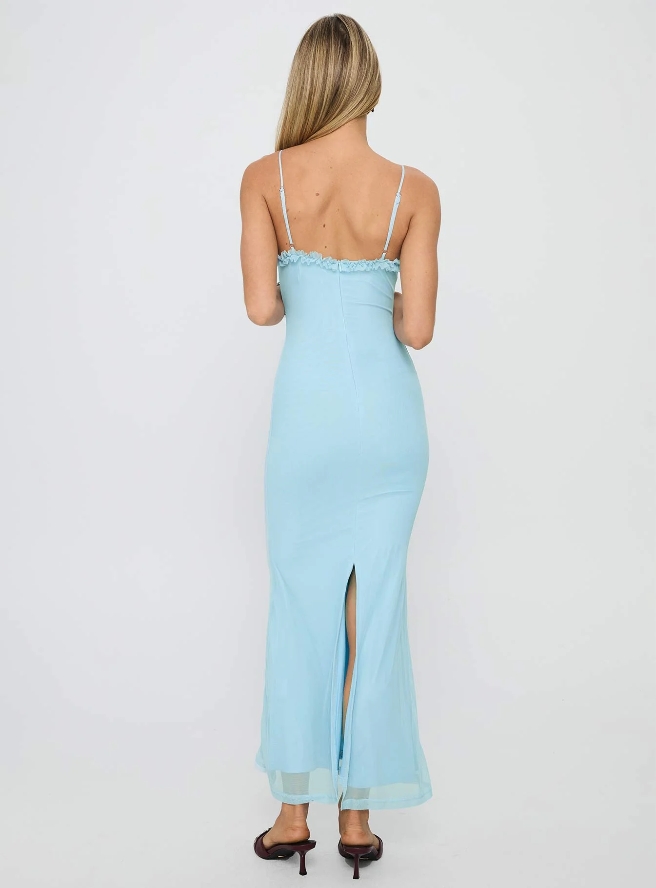 Capisce Maxi Dress Light Blue