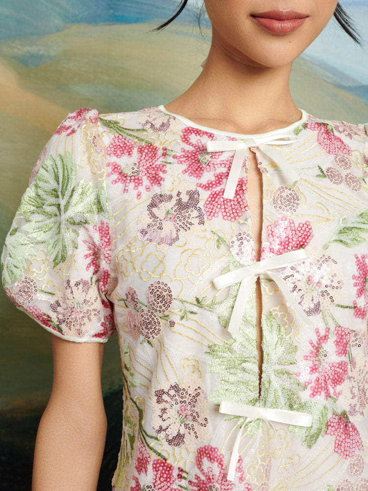 Wild Sequin Midi Dress