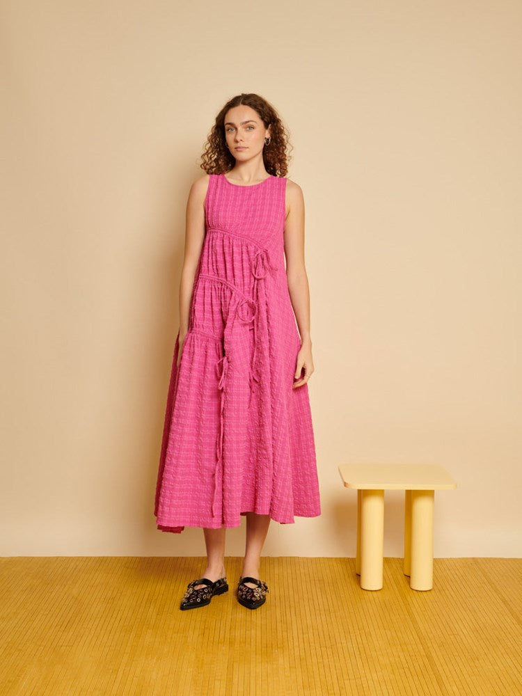 Blanka Ruched Midi Dress